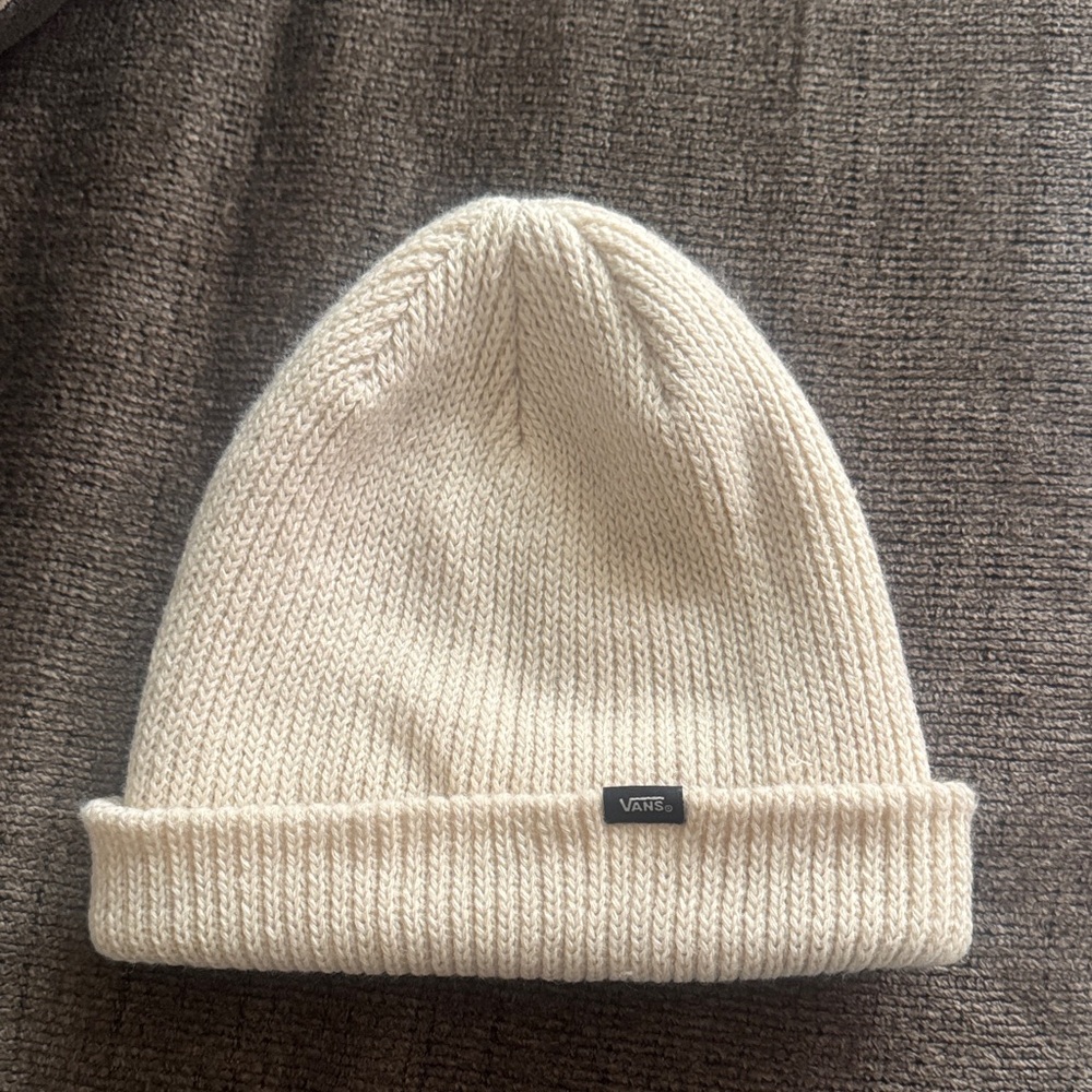 Vans Off-White Knit Beanie